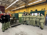 🚢Продолжаются соревнования чемпионата «Профессионалы» по компетенции «Сборка корпусов металлических судов»!